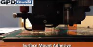 SMT jetting on uneven surface